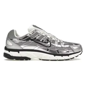 Nike P-6000 Metallic Silver Daily Wear running in an overpass area shoes