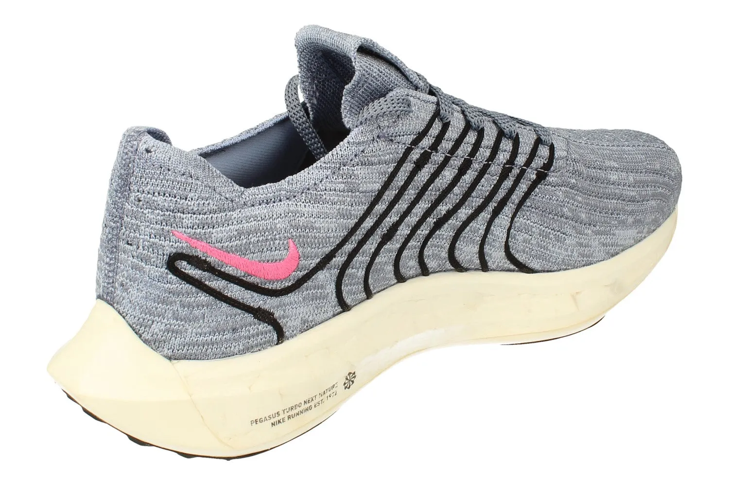 anti - blister shoe attribute Nike Pegasus Turbo Next Nature Mens | Ashen Slate