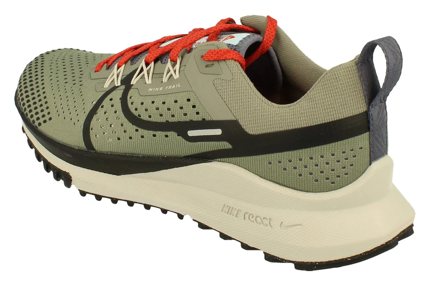 Nike React Pegasus Trail 4 Mens DJ6158 007 running for team goals running jackets