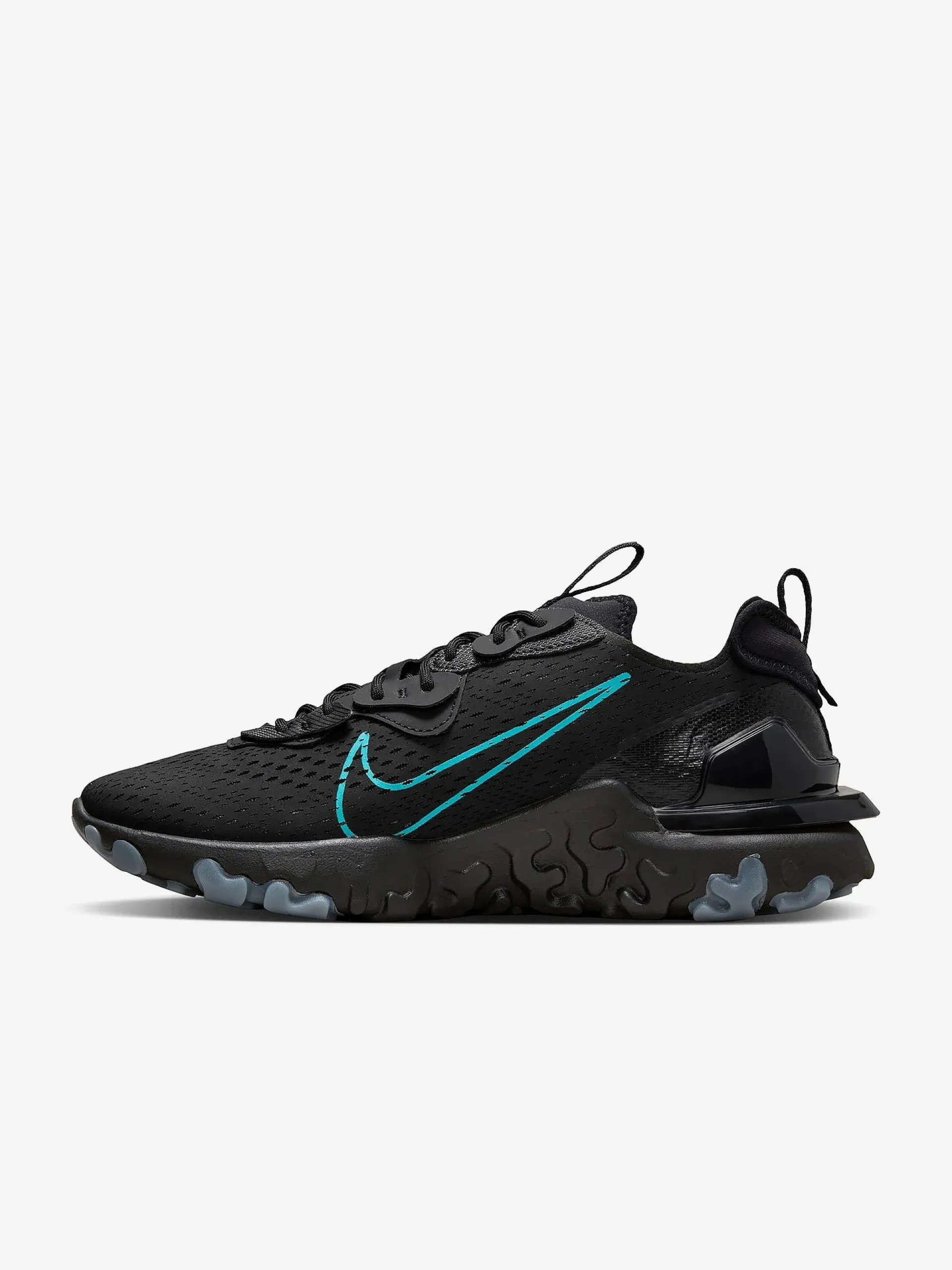 Max Agility Nike React Vision Black Blue Logo