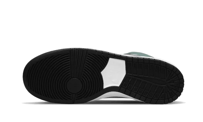 Nike SB Dunk High Green Suede Cushioning Cloud Tech Rubberized Heel Guard