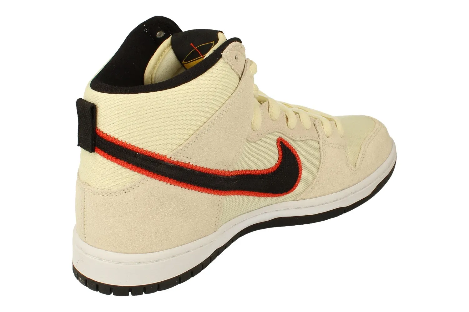 Nike Sb Dunk High Pro PRM Mens Trainers DO9394 100 Lace   Up Design travel - shoes