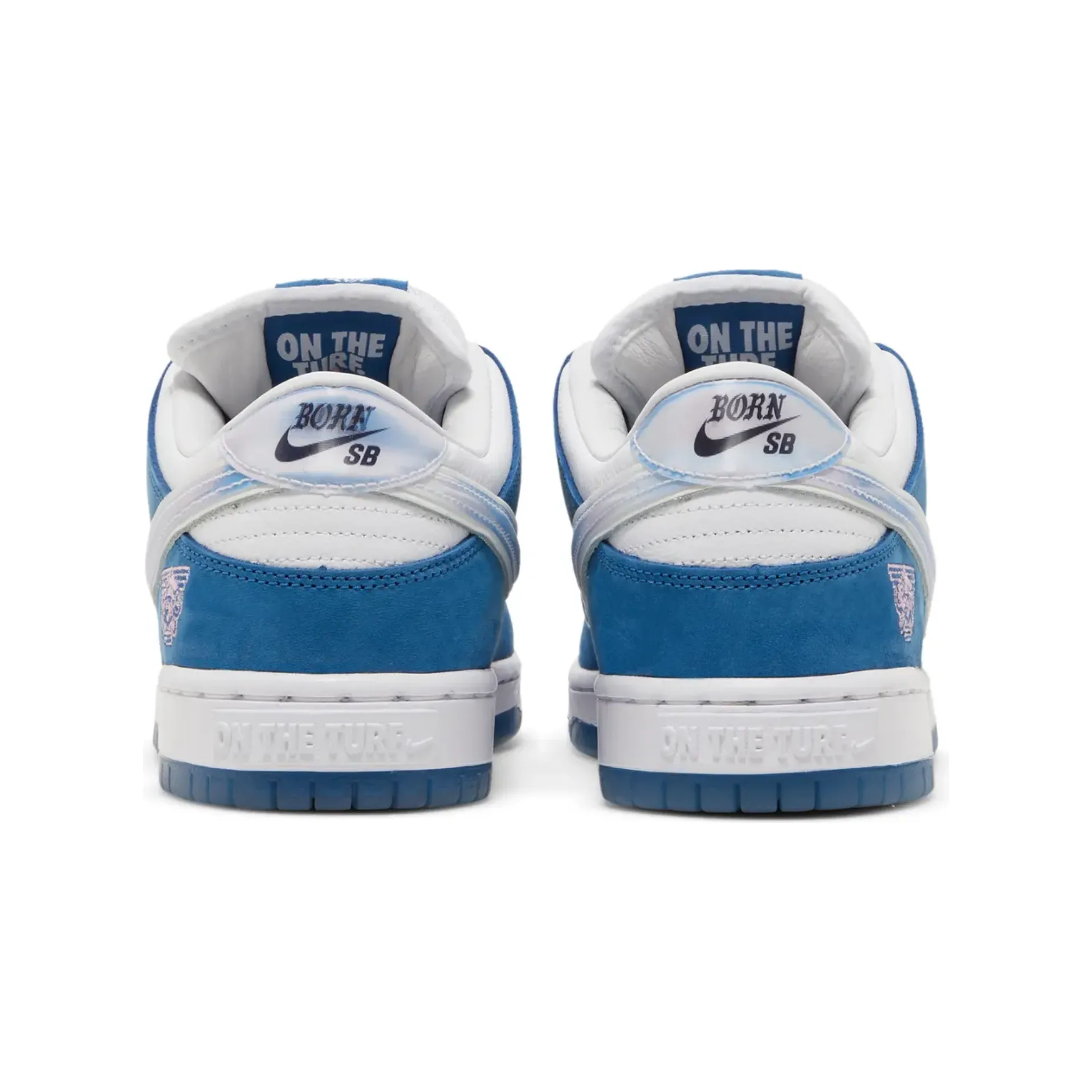 Nike SB Dunk Low Born X Raised Ergonomic Heel Counter Modern Aesthetic