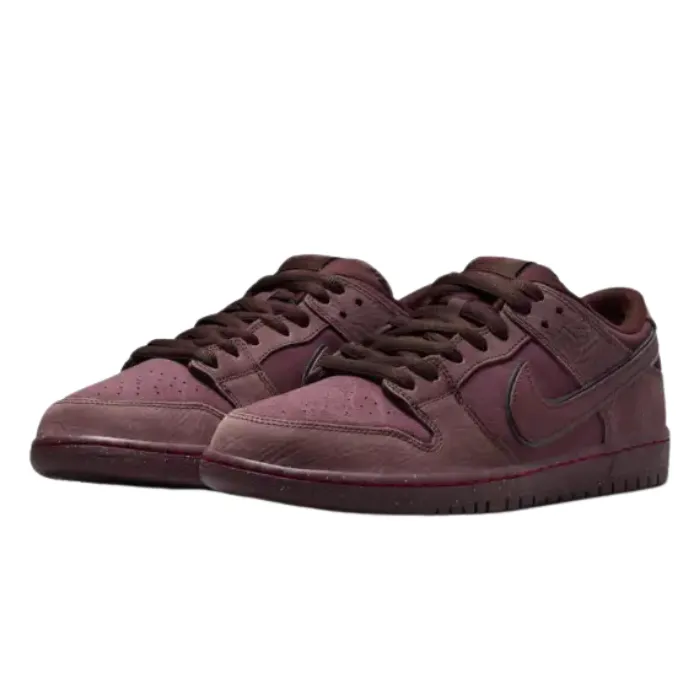 Free Flex Groove Design Nike SB Dunk Low City Of Love Burgundy Crush