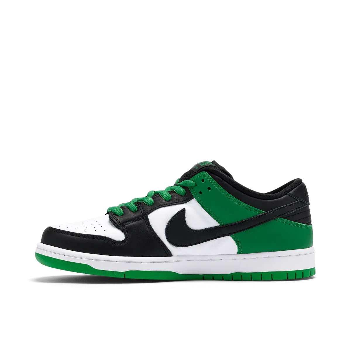 Nike SB Dunk Low Classic Green Zero Break In Period SuedeUpper