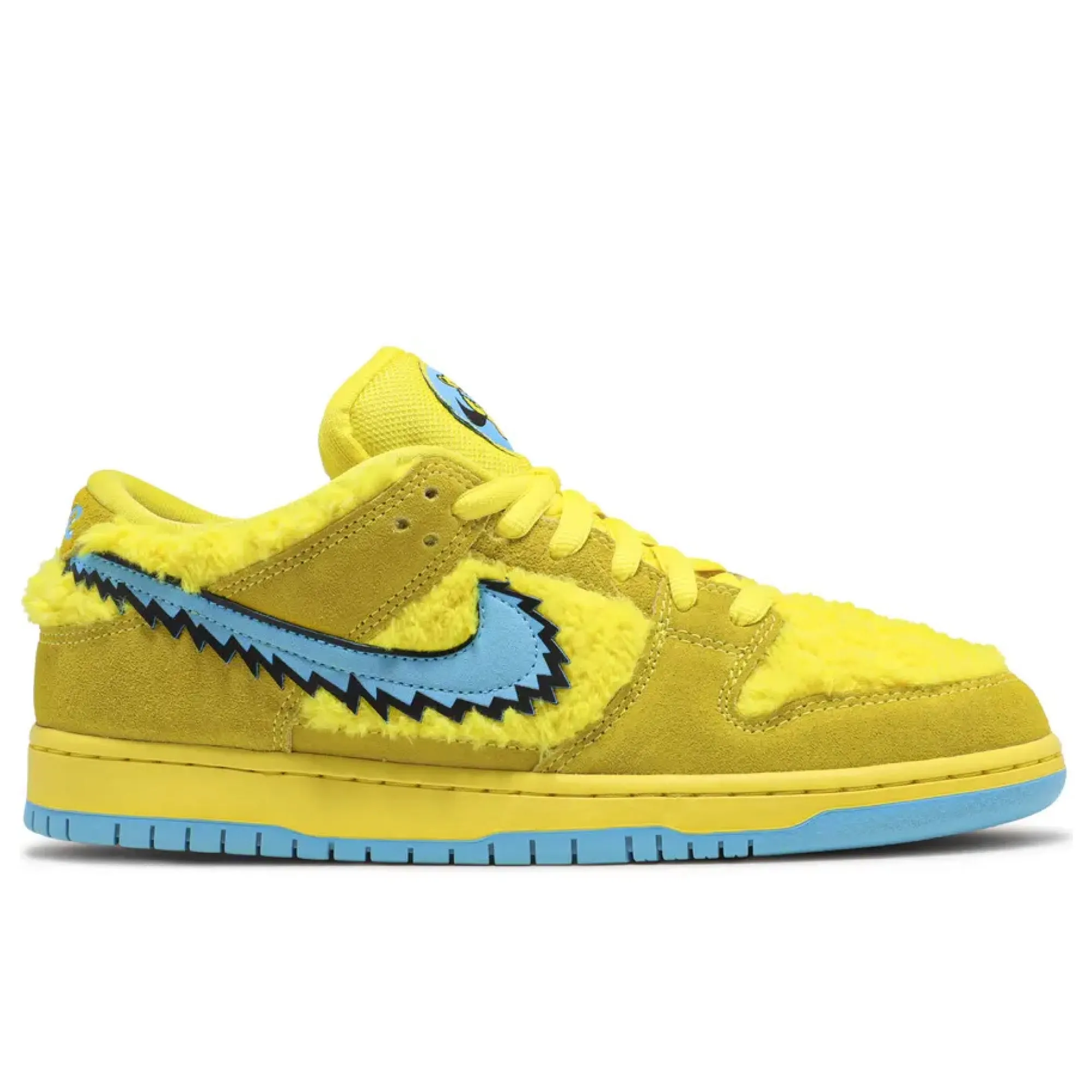 Nike SB Dunk Low Grateful Dead Bears Opti Yellow Long-Distance Support Treadmill Optimized
