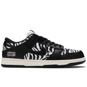 Slip On Design Cushioned Insole Nike SB Dunk Low OG QS Quartersnacks Zebra