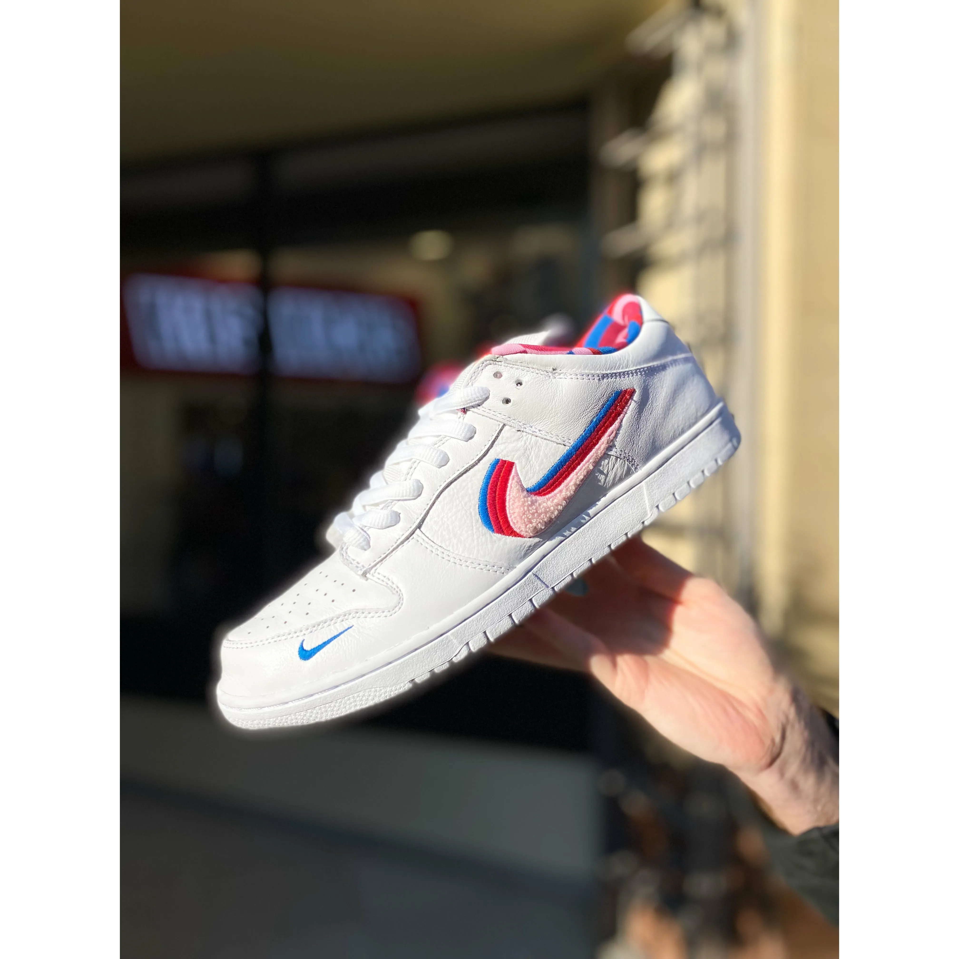 Flexible Fabric Nike SB Dunk Low Parra