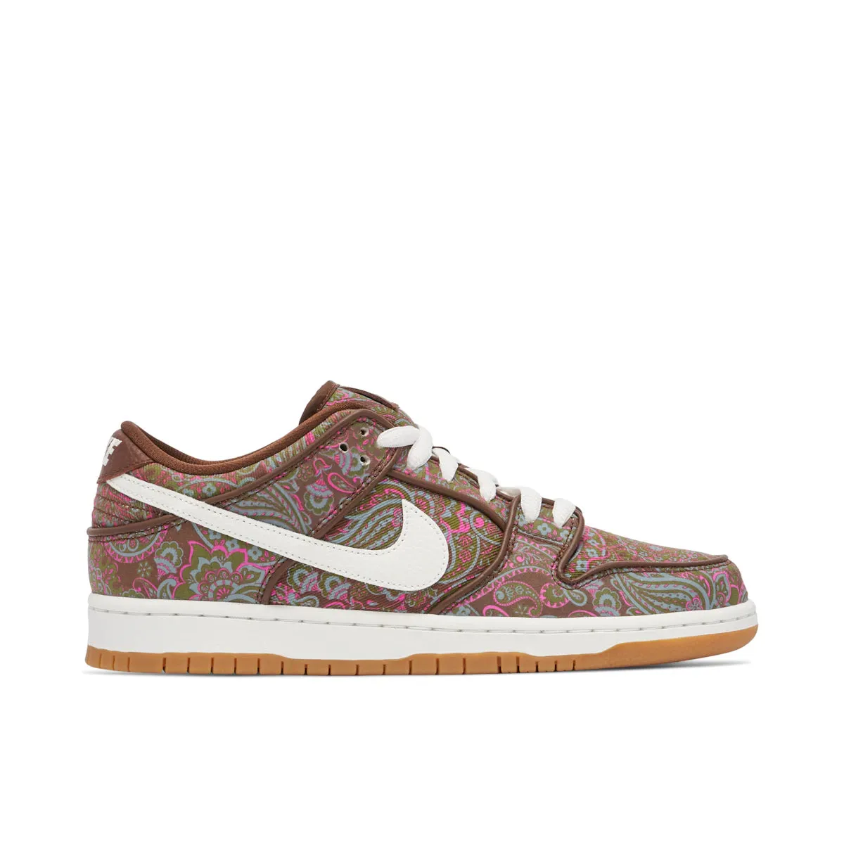 Nike SB Dunk Low Pro Paisley Brown Wear Light Fit Anywhere
