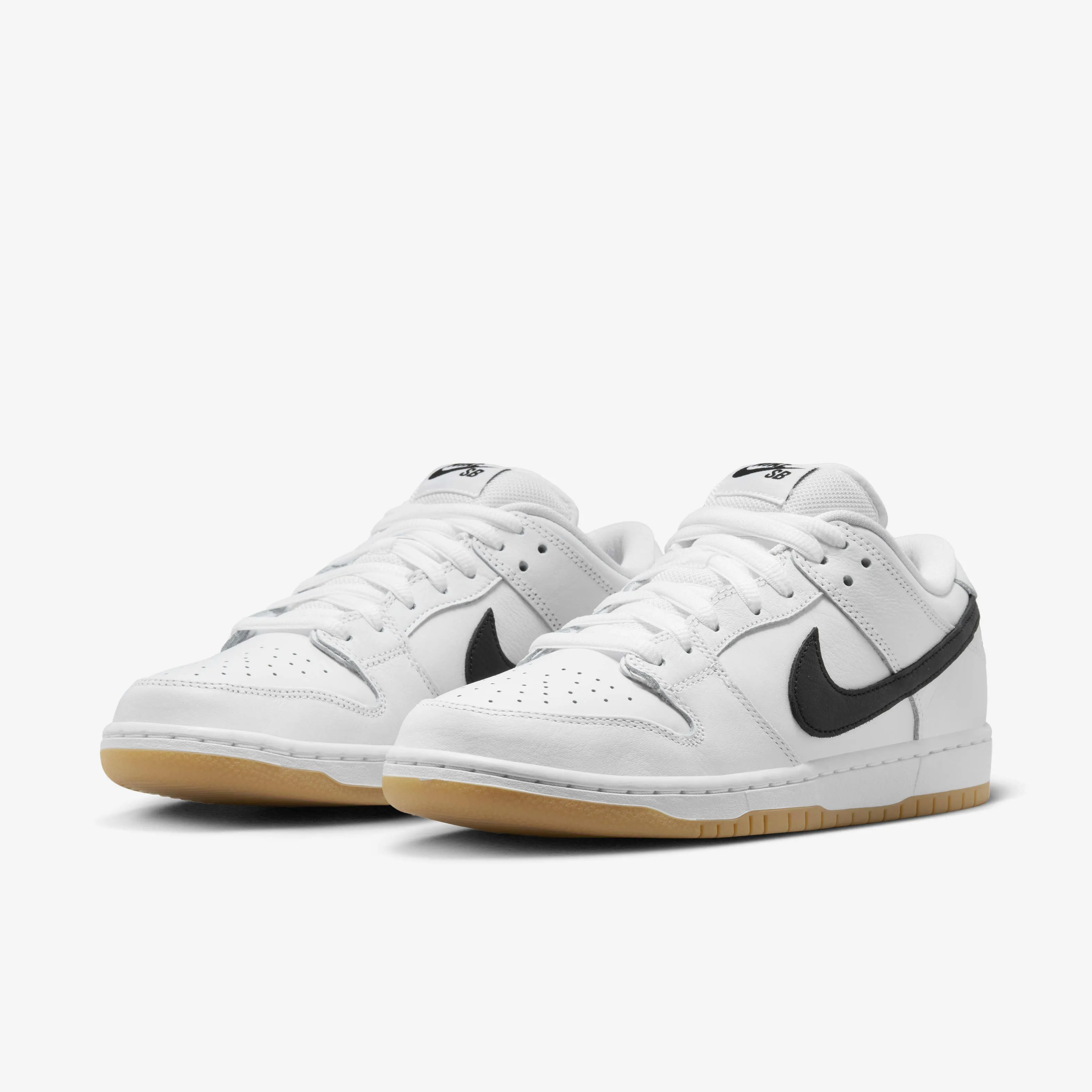 Precision Stitching Comfort support Nike SB Dunk Low Pro 'White Gum'