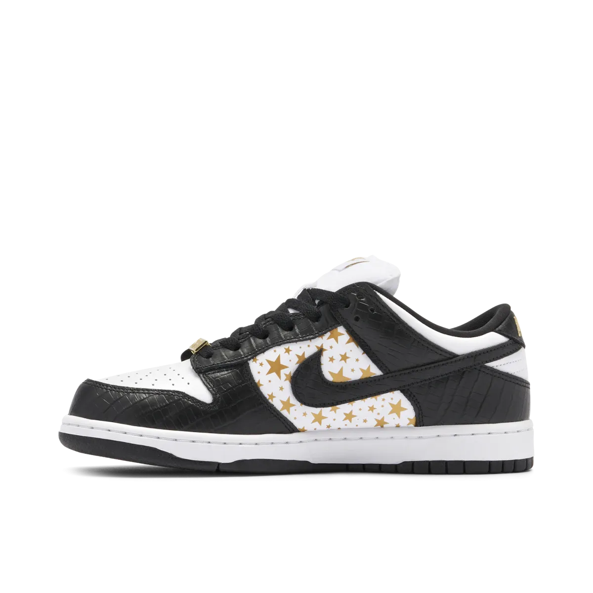 Flex Groove Technology Nike SB Dunk Low Supreme Stars Black (2021)