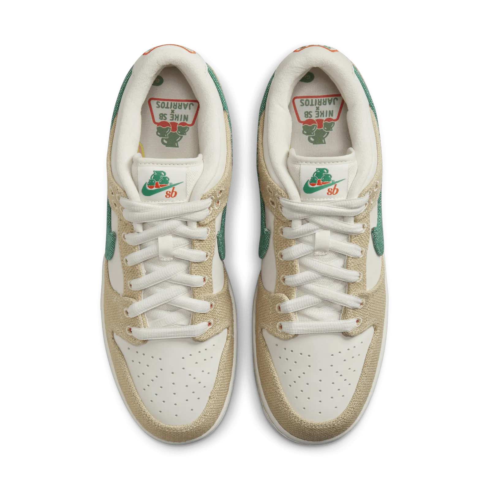 Nike SB Dunk Low x Jarritos? Phantom and Malachite Flexible Grip