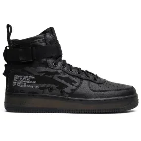 Explore Move evening run Nike SF Air Force 1 Mid Black Cargo Khaki