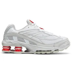 Nike Shox Ride 2 Supreme 'White' Reinforced heel