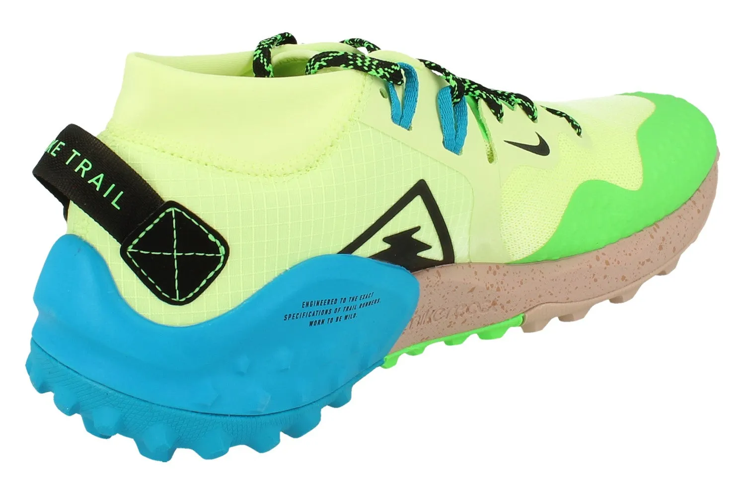 Adjustable Laces shock - absorbing running shoes Nike Wildhorse 6 Mens BV7106 700