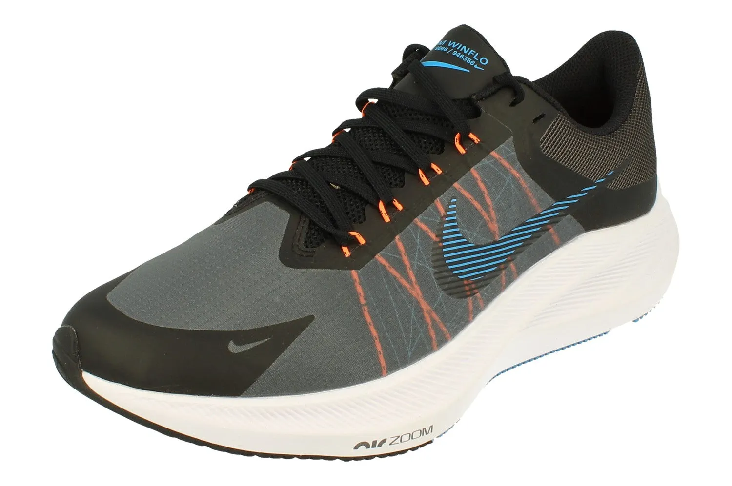 Nike Zoom Winflo 8 Mens CW3419 007 slim fit running in a mangrove area shoes