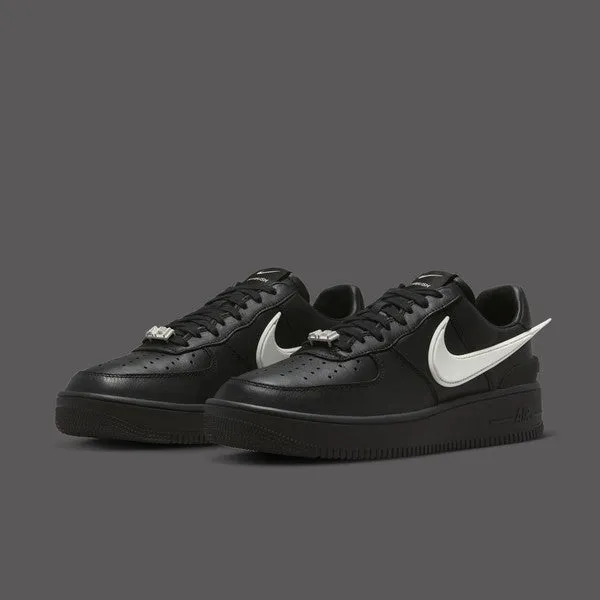 AMBUSH x Nike Air Force 1 Low Black Feather Soft Evening Hike
