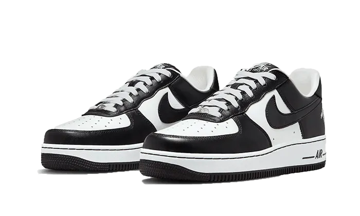 Air Force 1 Low QS Terror Squad Black White Join Step School Day