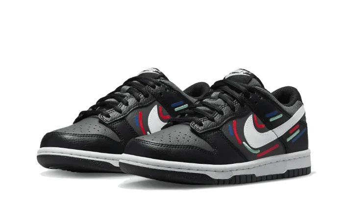 Recycled Rubber Dunk Low Next Nature Marker Swoosh