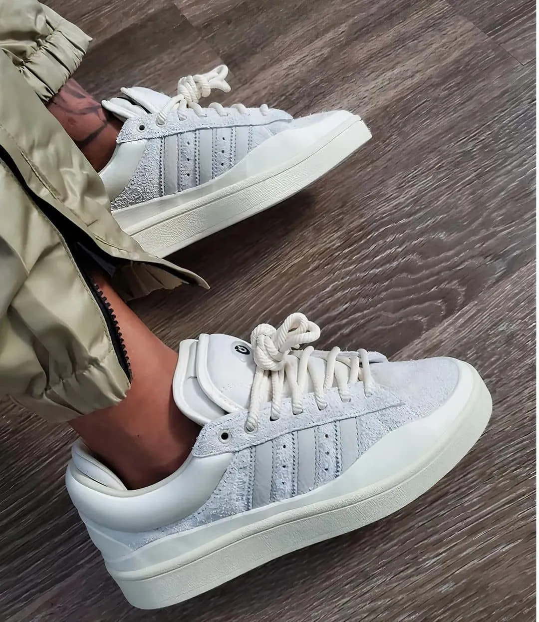 Adidas Campus Light Bad Bunny Cream anti slip grip