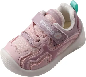 Non-Slip First Walking Shoes Infant Sneakers Baby Breathable Mesh Lightweight Non Slip Outdoor Sport Active Trainers