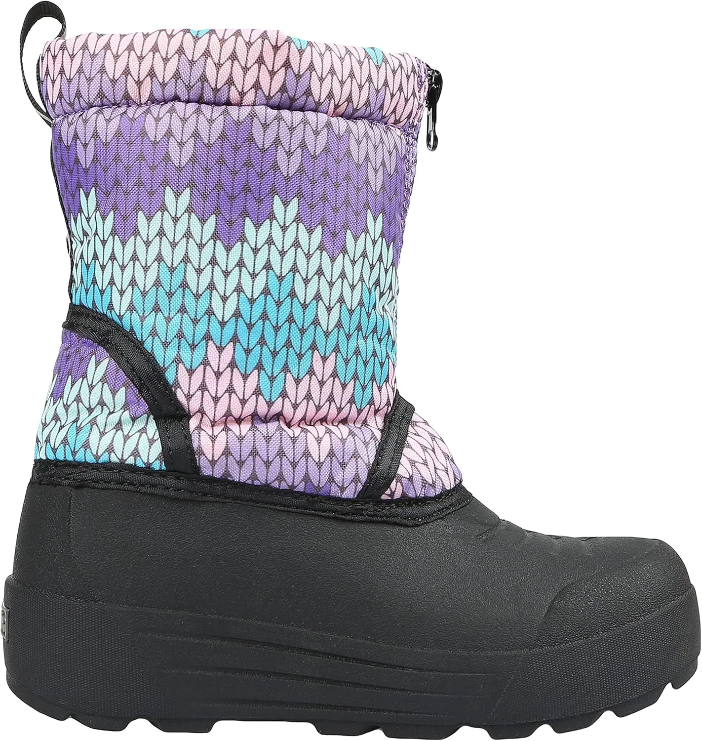 Northside Icicle Insulated Snow Boots for Girls and Boys - Toddler and Little Kid - with Washable EVA Insole, Shock Absorbing Outsole with Good Traction and a Front Zipper