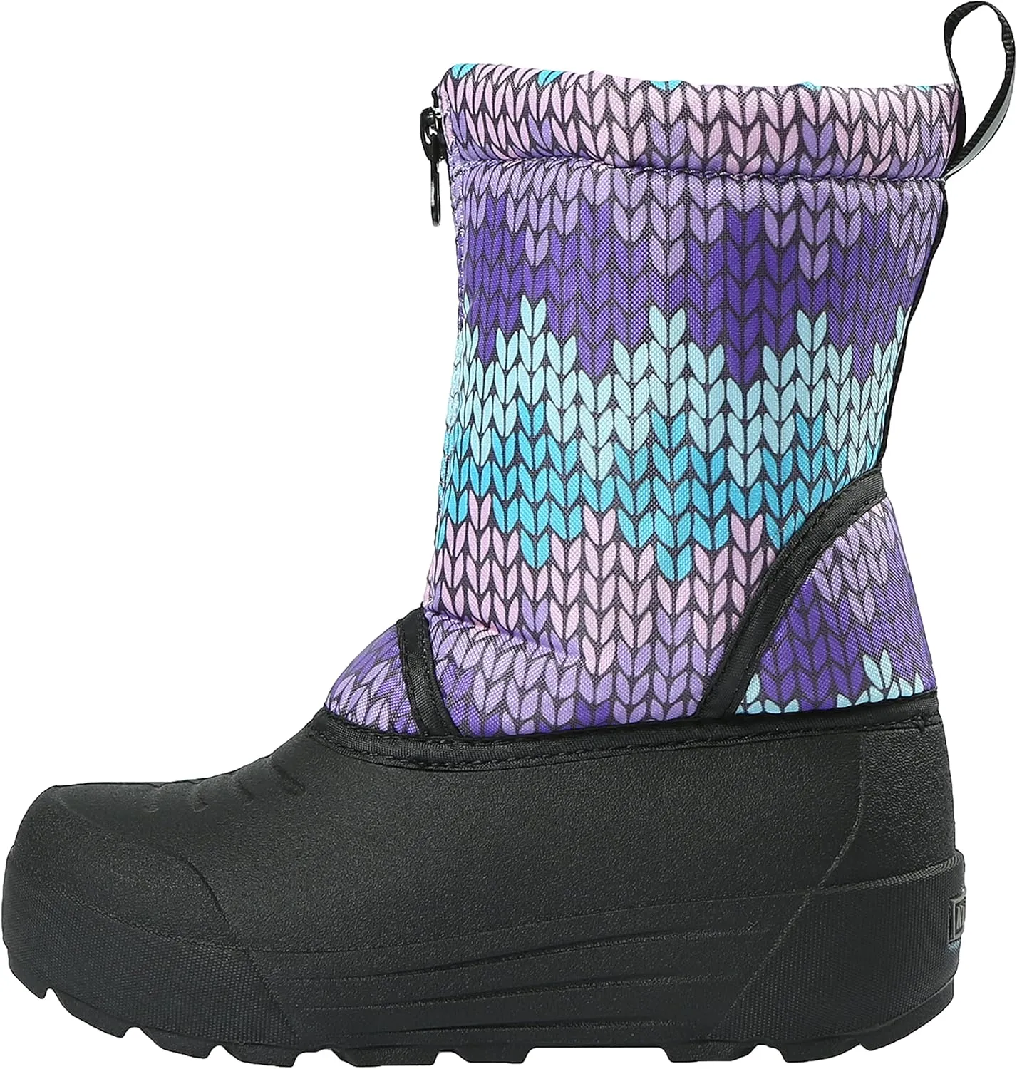 Northside Icicle Insulated Snow Boots for Girls and Boys - Toddler and Little Kid - with Washable EVA Insole, Shock Absorbing Outsole with Good Traction and a Front Zipper