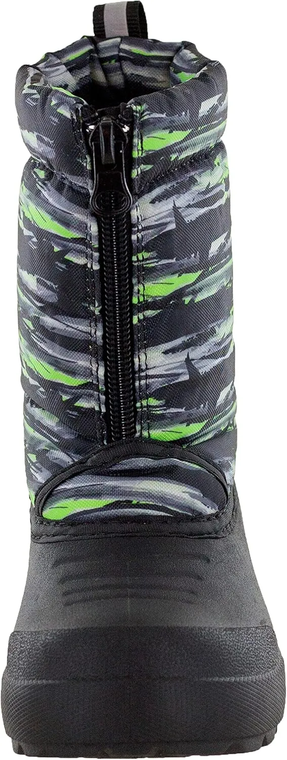 Northside Icicle Insulated Snow Boots for Girls and Boys - Toddler and Little Kid - with Washable EVA Insole, Shock Absorbing Outsole with Good Traction and a Front Zipper