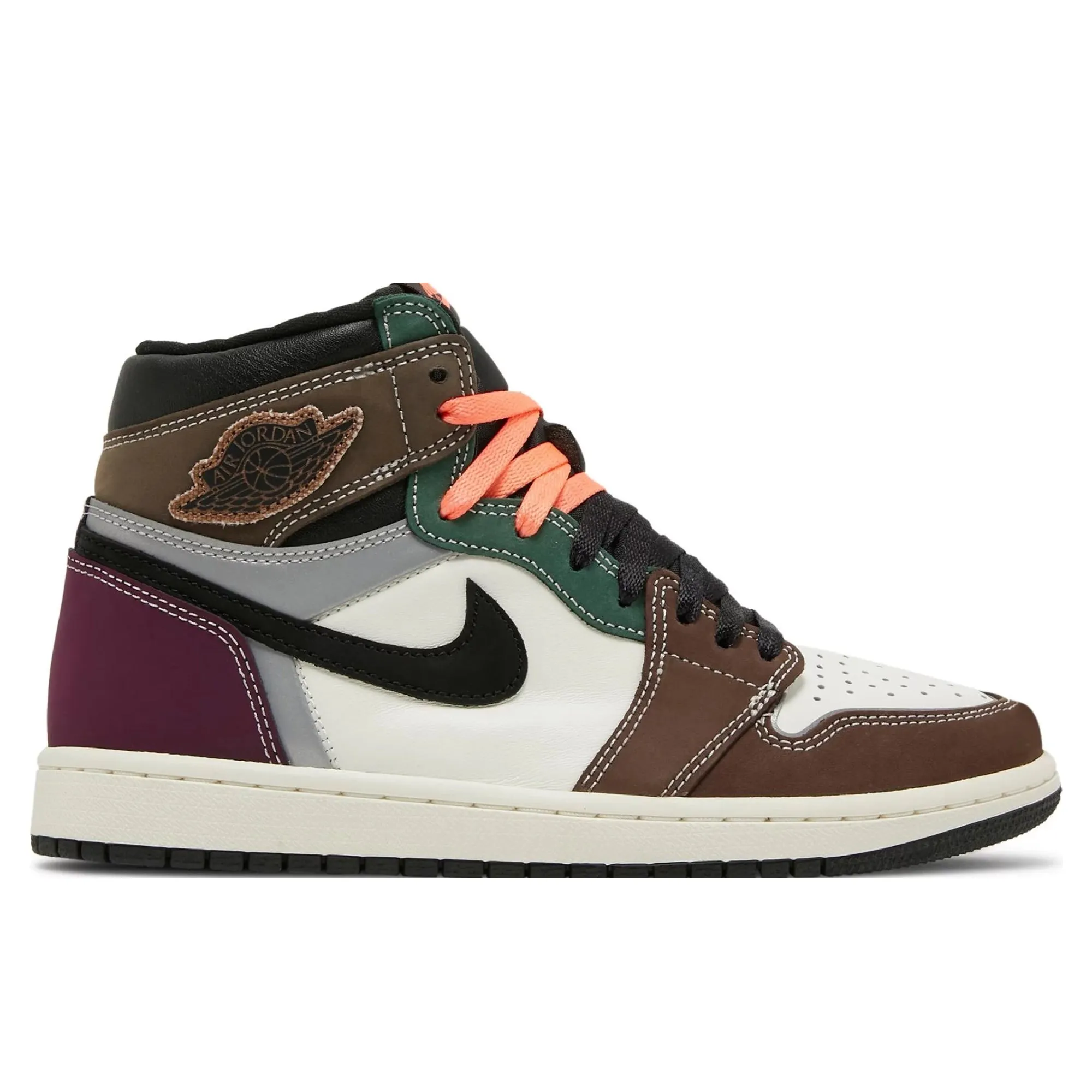 marble - design shoes running in a mud pot area shoes Air Jordan 1 Retro High OG Hand Crafted