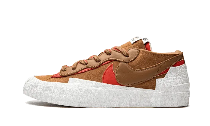 Blazer Low Sacai British Tan amateur running option