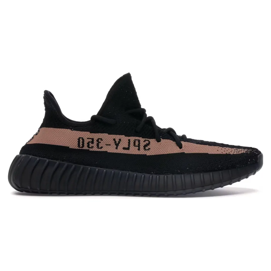 Stretchable Quick Slip adidas Yeezy Boost 350 V2 Core Black Copper