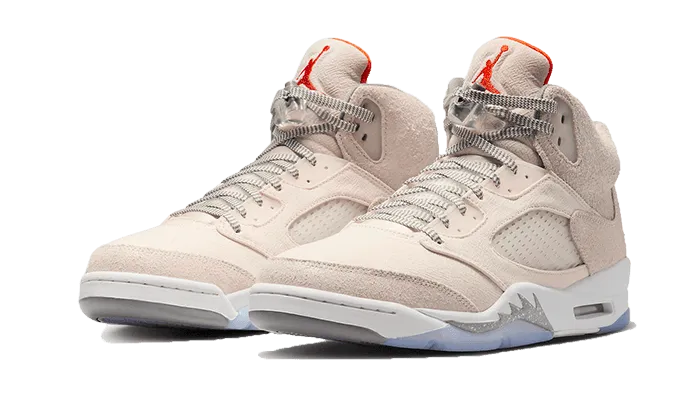 Air Jordan 5 Retro SE Craft Light Orewood Brown Heel Lock Technology