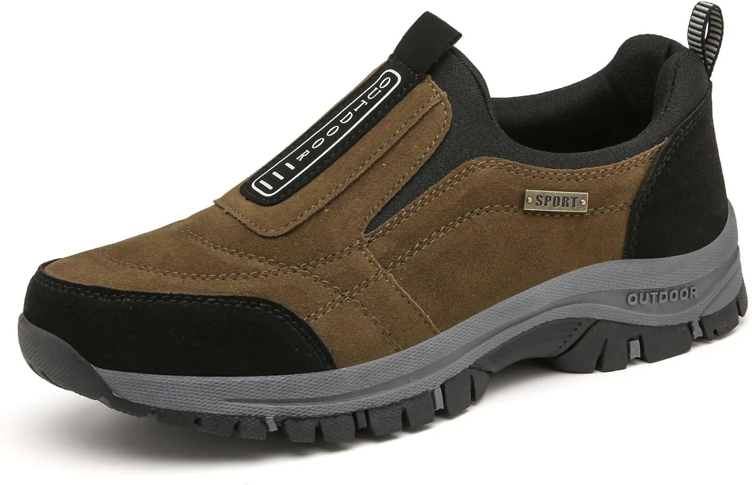 Orthopedic Shoes Ergonomic Shoe for Pain Relief Men one-Step Hiking Shoes, wear-Resistant and Non-Slip Outdoor Shoes