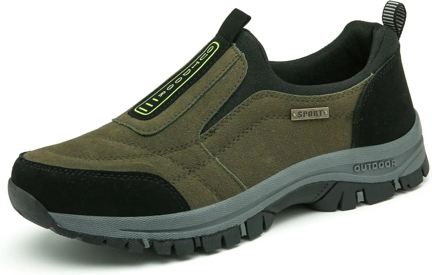 Orthopedic Shoes Ergonomic Shoe for Pain Relief Men one-Step Hiking Shoes, wear-Resistant and Non-Slip Outdoor Shoes
