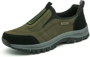 Orthopedic Shoes Ergonomic Shoe for Pain Relief Men one-Step Hiking Shoes, wear-Resistant and Non-Slip Outdoor Shoes