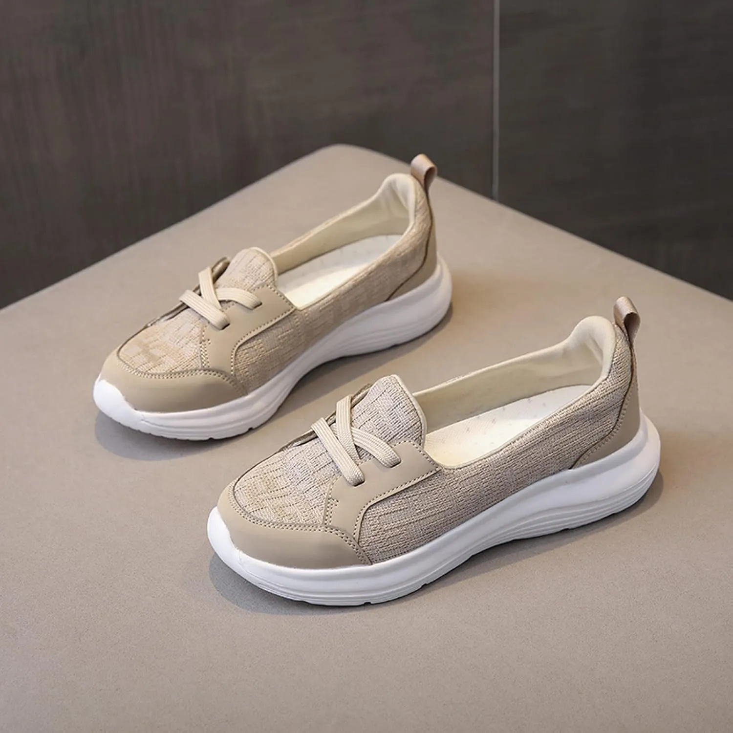 Orthopedic Shoes for Women, Women's Comfortable Slip On Arch Support Non-Slip Shoes 2024 New Shoes Non Slip Sneakers