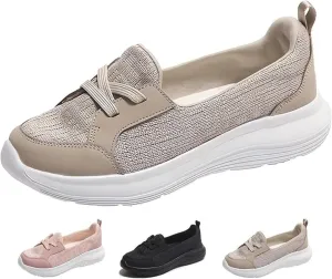 Orthopedic Shoes for Women, Women's Comfortable Slip On Arch Support Non-Slip Shoes 2024 New Shoes Non Slip Sneakers