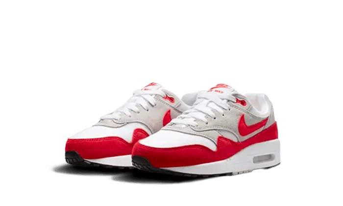 Speed Move Air Max 1 White University Red Enfant