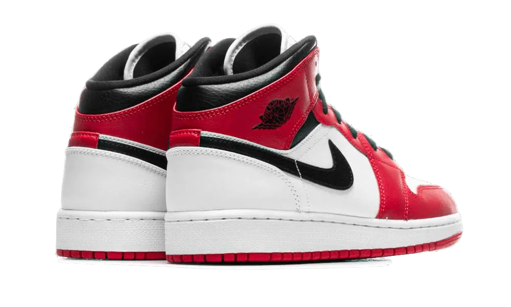 Secure Design Air Jordan 1 Mid Chicago White