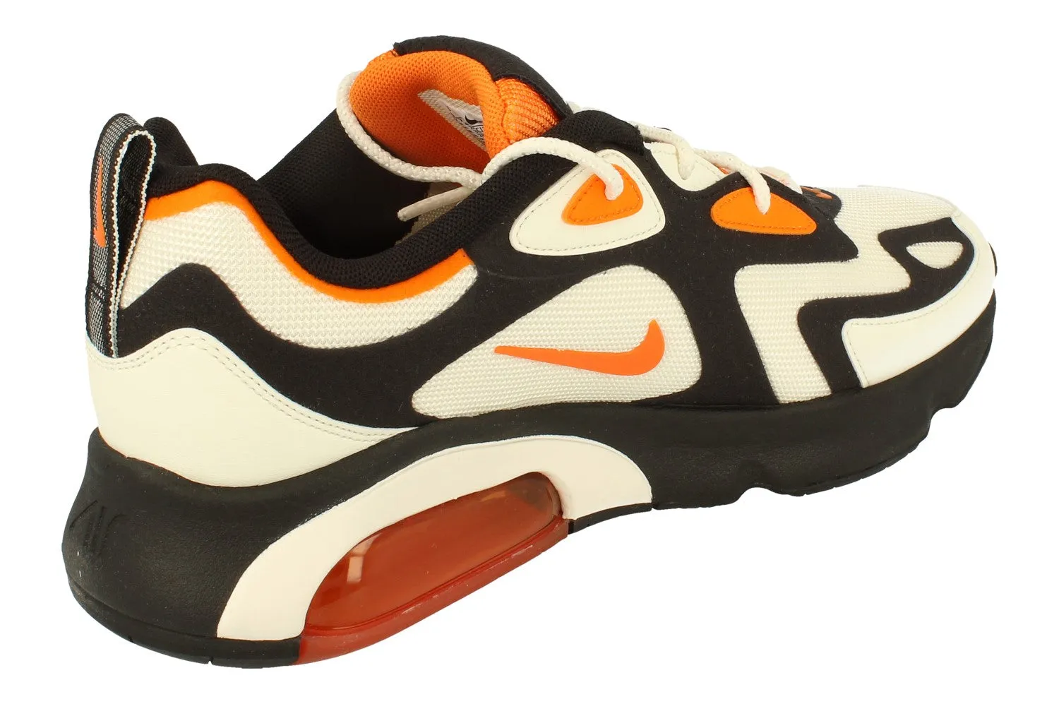 Nike Air Max 200 Mens CI3865 004 running on sand shoes seamless upper running shoes