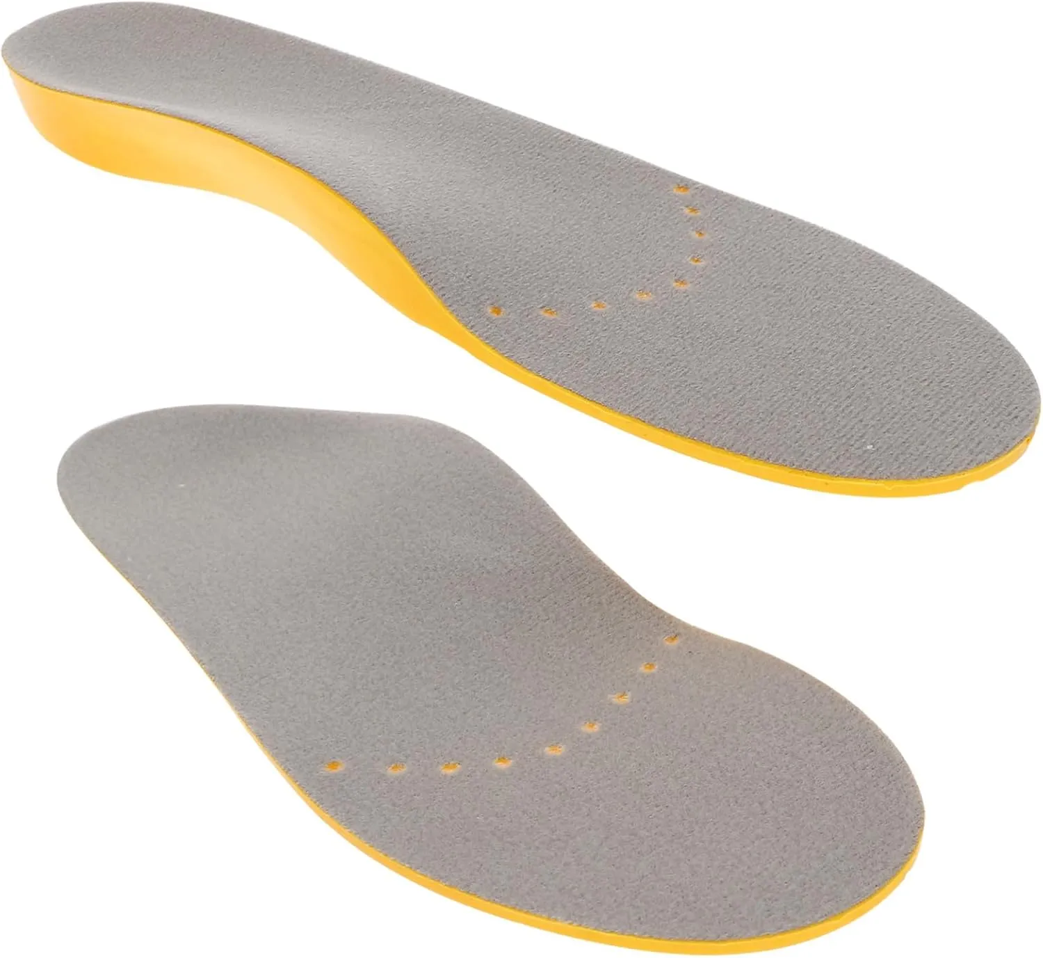 PartyKindom 1 Pair Flatfoot Correction Insoles Durable Arch Support Pads for Men Women Comfortable Cushion for Running Hiking Casual Shoes Foot Supply