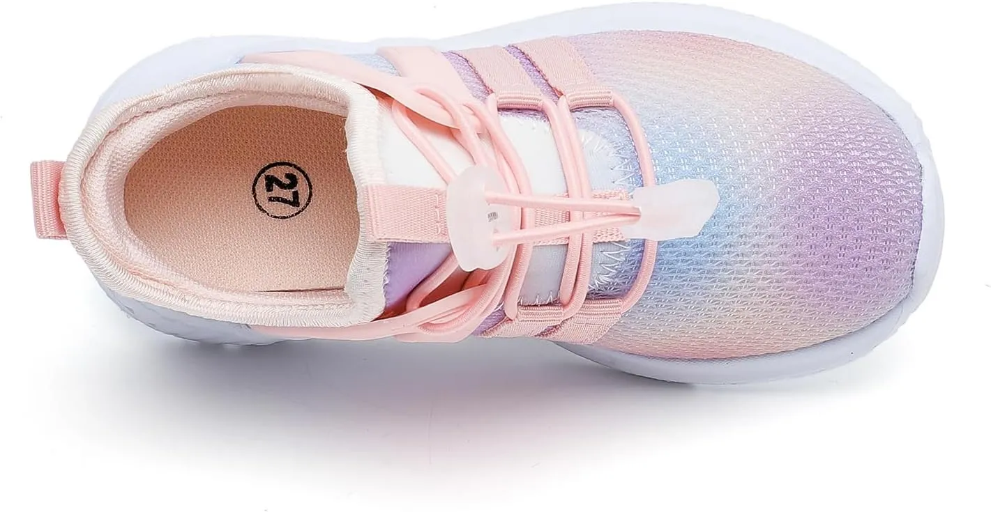 peggy piggy Kids Sneakers Boys Girls Tennis Shoes Lightweight Breathable Shoes Running Athletic Shoes for Toddler/Little Kid