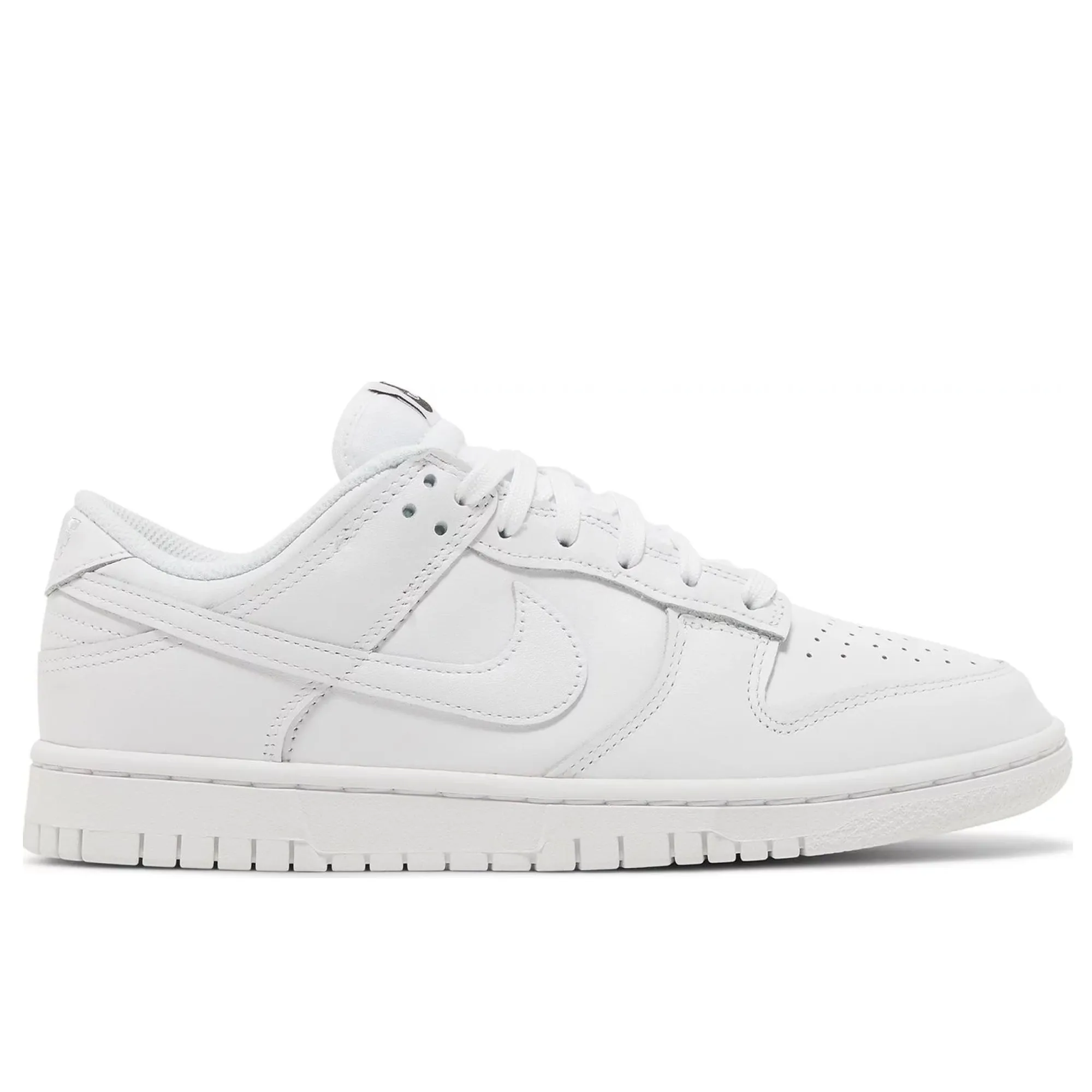 Nike Dunk Low Triple White (2021) Running Style