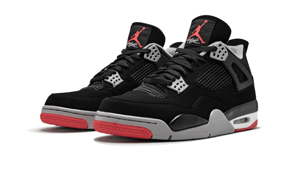 running for sports festivals Air Jordan 4 Bred 2019