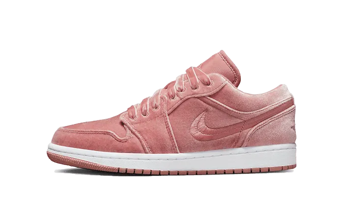 Air Jordan 1 Low SE Pink Velvet Stable Support Flexible Build