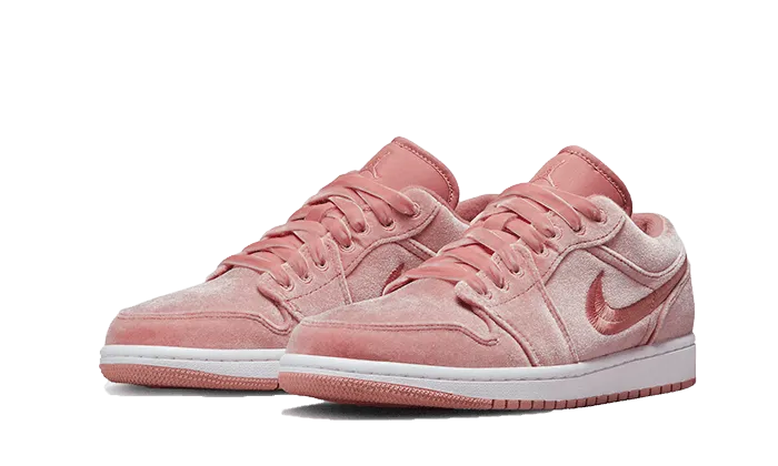 High Energy Modern Outfit Air Jordan 1 Low SE Pink Velvet