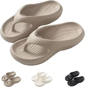 Pillow Arch Support Flip Flops, Arch Support Flip Flops for Women, Shoes Non-slip Comfort Lightweight
