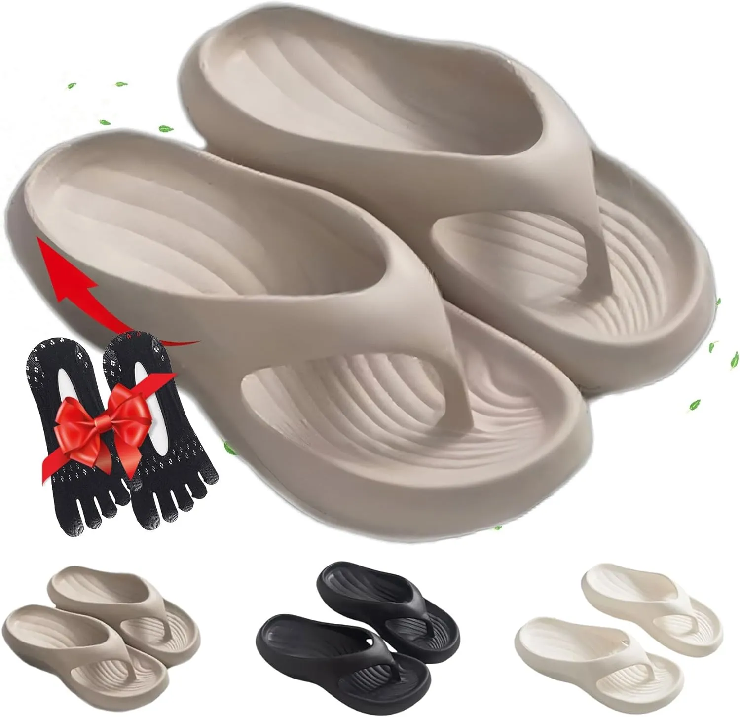 Pillow Arch Support Flip Flops, Flip Flops For Women, Pillow Arch Support For Women