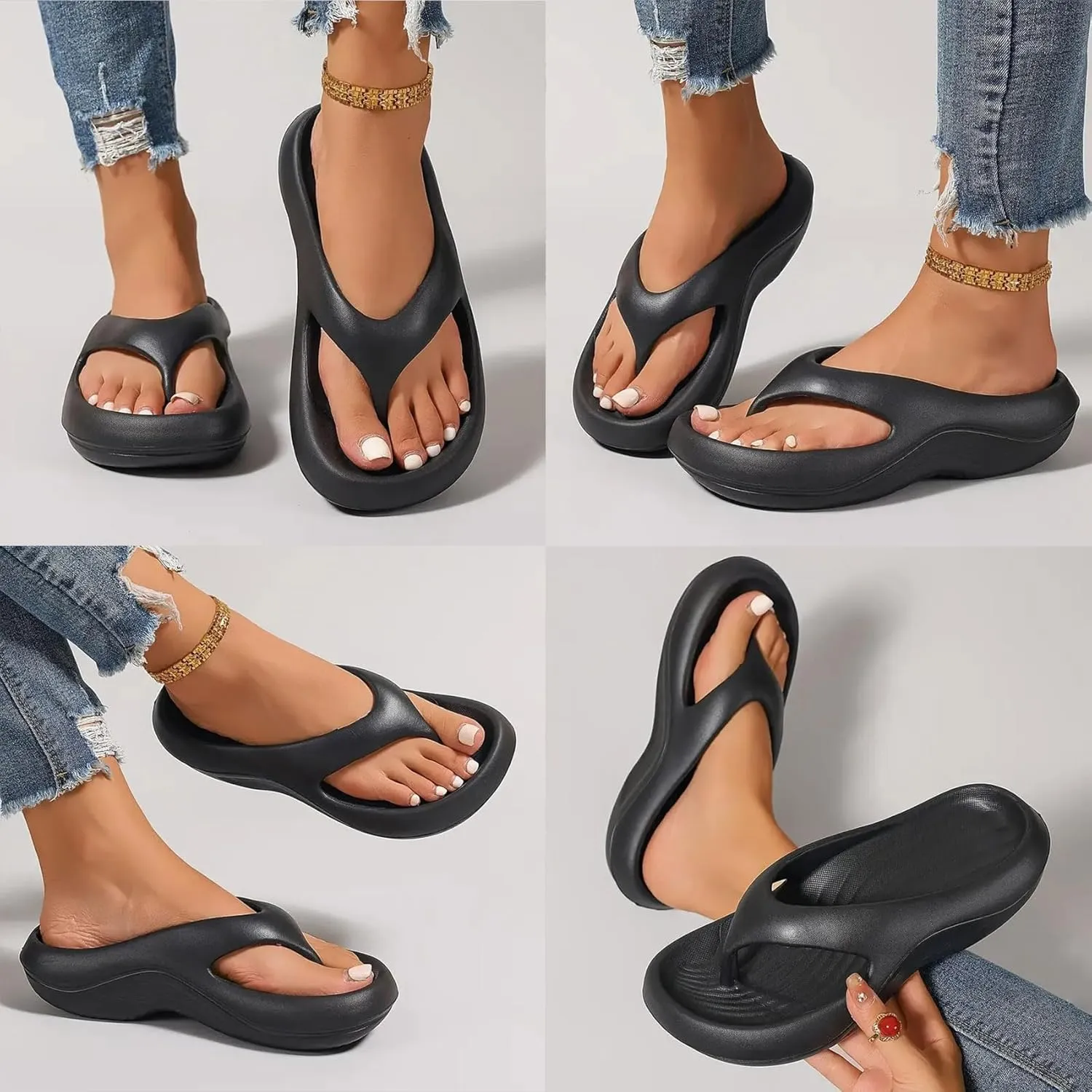 Pillow Arch Support Flip Flops, Flip Flops For Women, Pillow Arch Support For Women