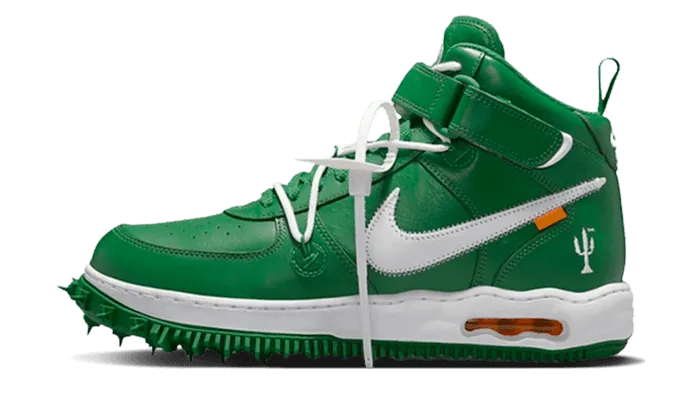 Zip Up Urban Utility Off-White Air Force 1 Mid SP Pine Green